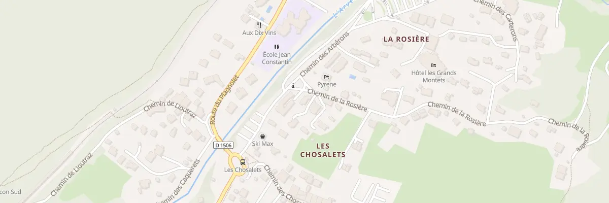 Plan du 32 Che de la Rosière à Chamonix-Mont-Blanc