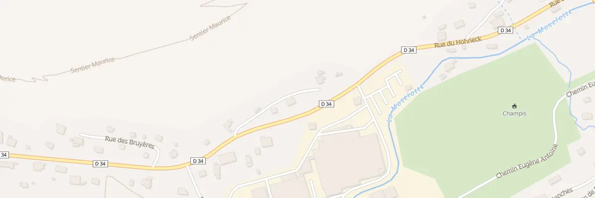 Plan du 175 Rue du Hohneck à La Bresse