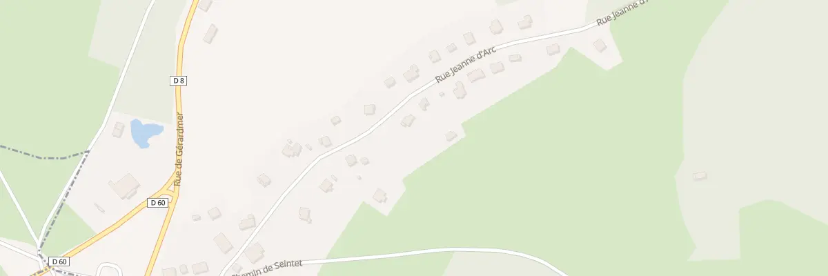 Plan du 5123 Rue Jeanne d’Arc à Anould