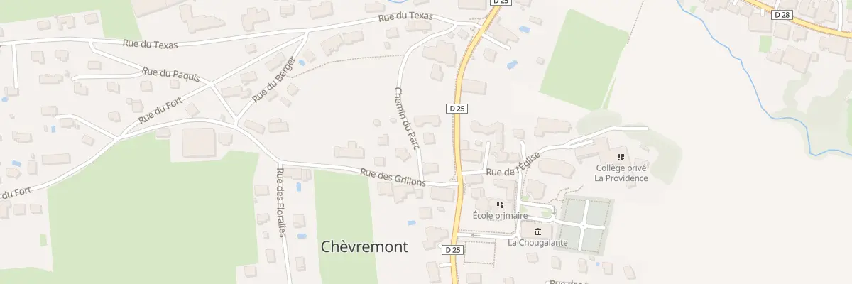 Plan du 2B Rue des Grillons à Chèvremont