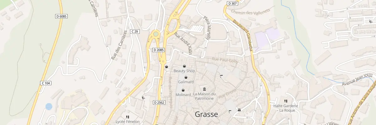 Plan du 41 Pl aux Aires à Grasse