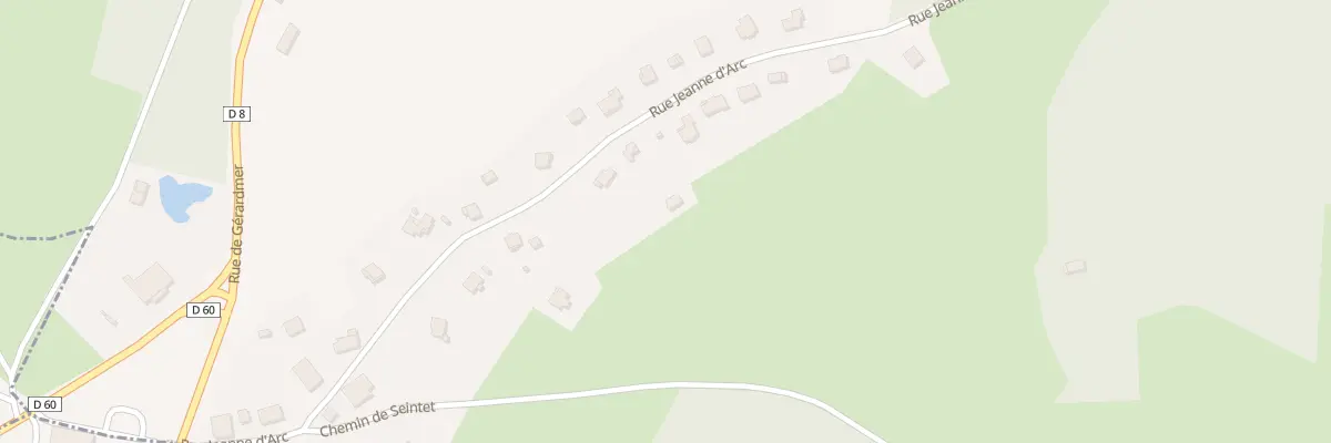 Plan du 5321 Rue Jeanne d’Arc à Anould