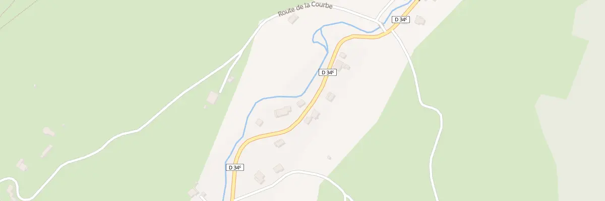 Plan du 43A Rte de Lispach à La Bresse