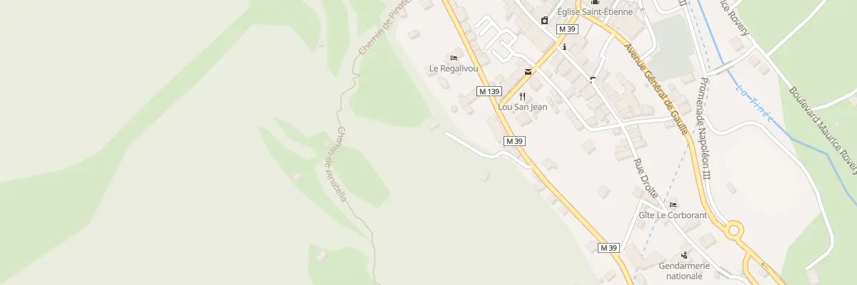 Plan du 8 Bd d’Auron à Saint-Étienne-de-Tinée