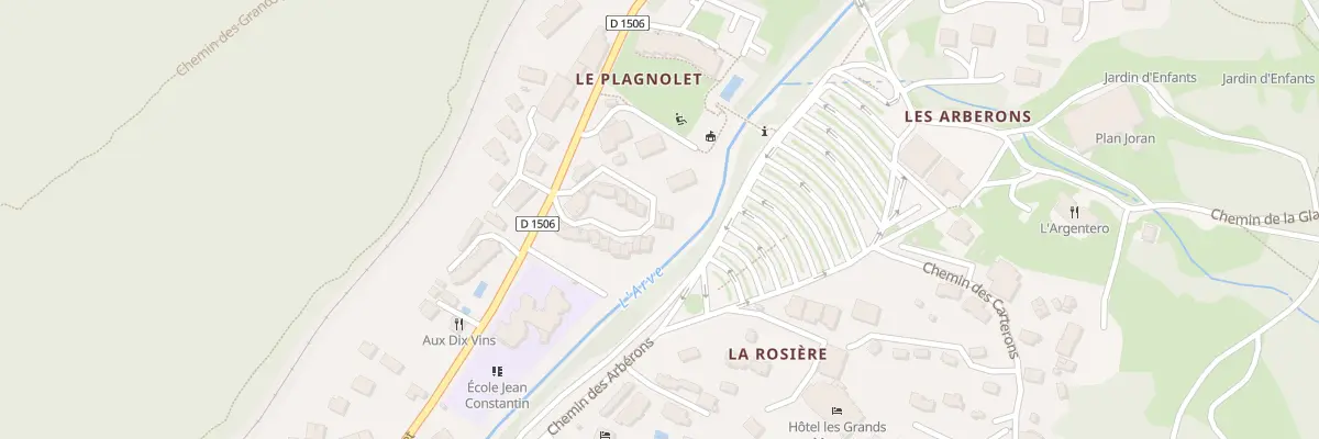 Plan du 100 Rue du Clos du Tour Noir à Chamonix-Mont-Blanc