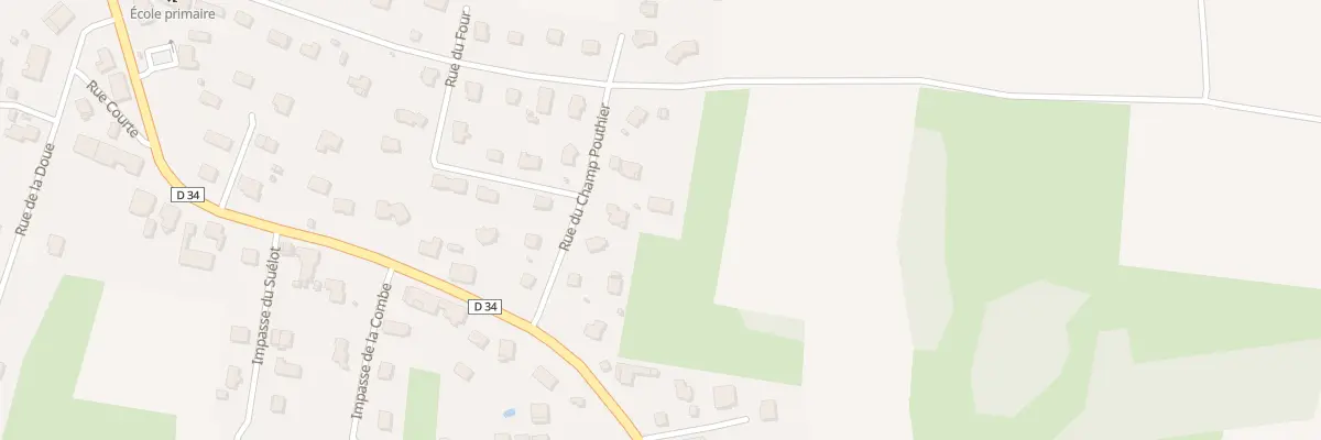 Plan du 12 Rue de la Tuilerie à Abbévillers