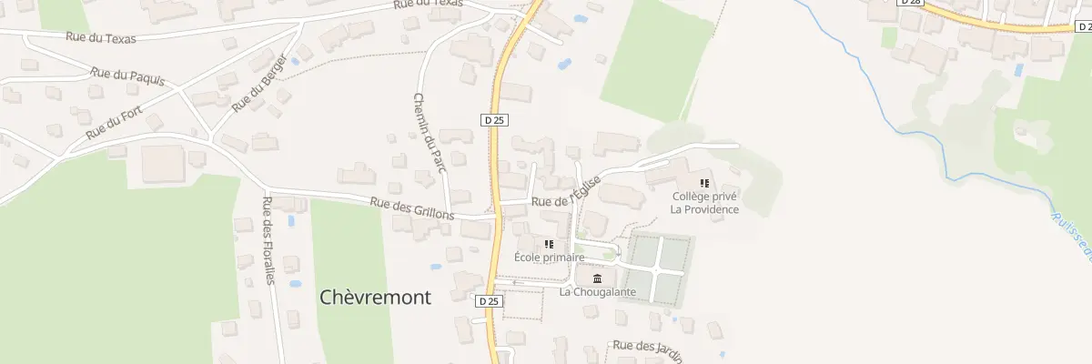 Plan du 1 Imp Mairie à Chèvremont