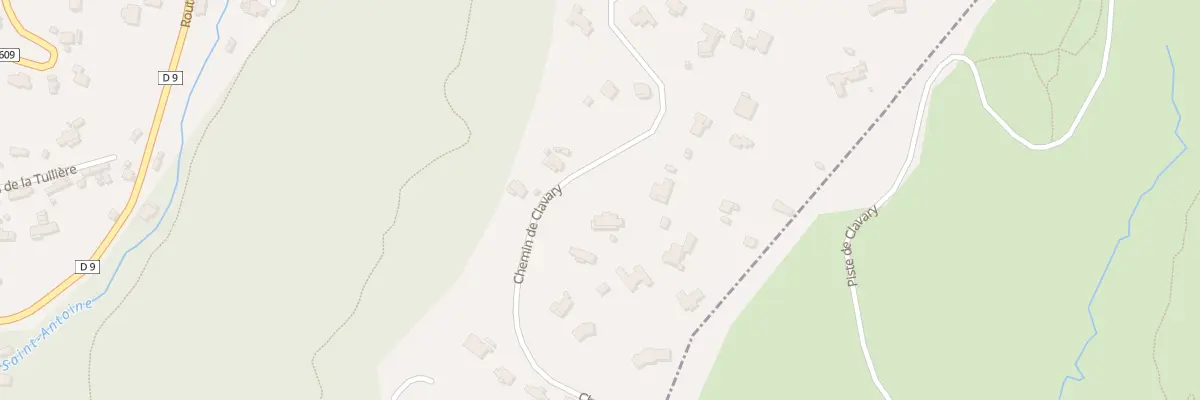 Plan du 2024 Che de Clavary à Auribeau-sur-Siagne