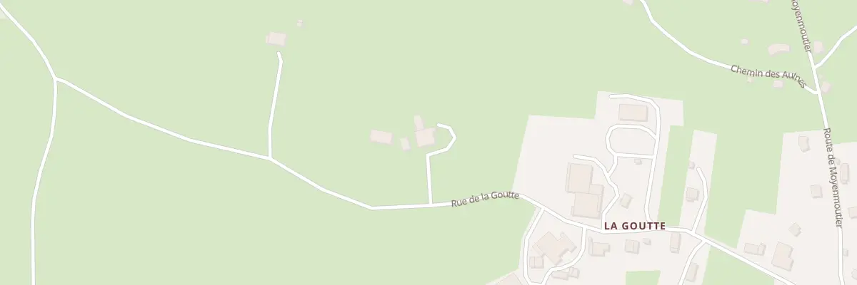 Plan du 20 Rue de la Goutte à Hurbache