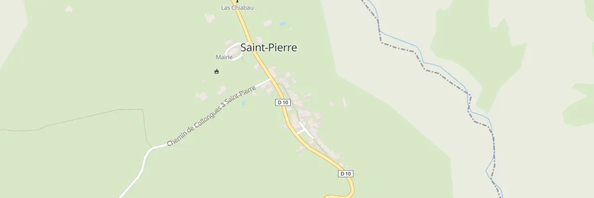 Plan du 5025 Le Village à Saint-Pierre