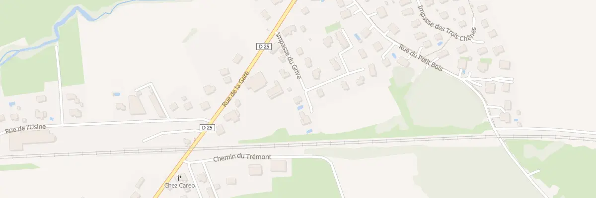 Plan du 4 Imp du Grive à Chèvremont