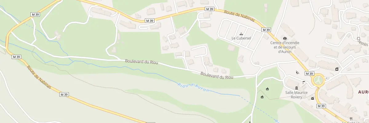 Plan du 9020 Bd du Riou à Saint-Étienne-de-Tinée