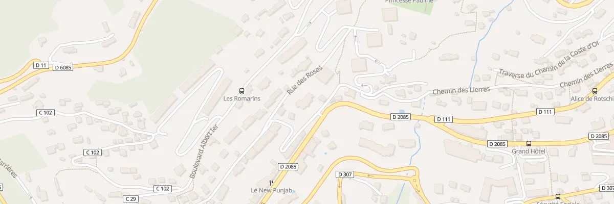 Plan du 37 Av Thiers à Grasse