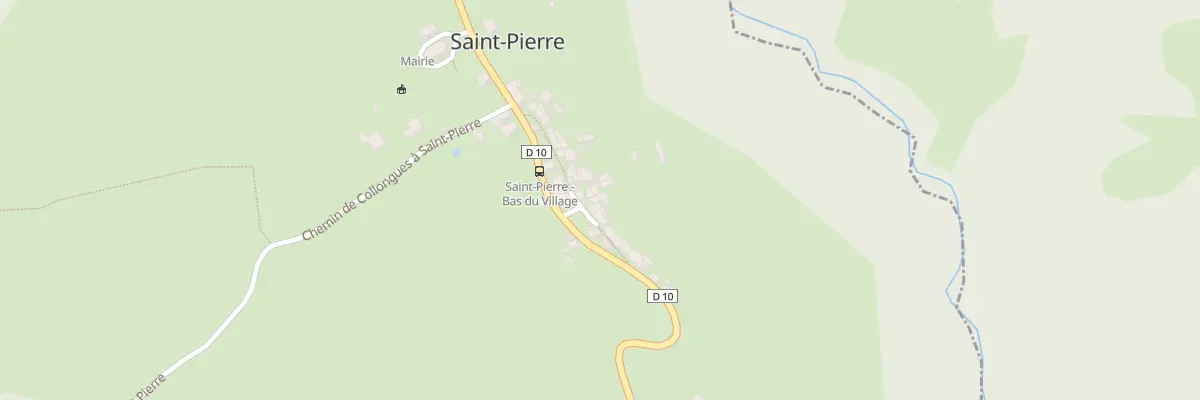Plan du 5032 Le Village à Saint-Pierre