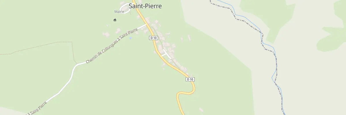 Plan du 5034 Le Village à Saint-Pierre