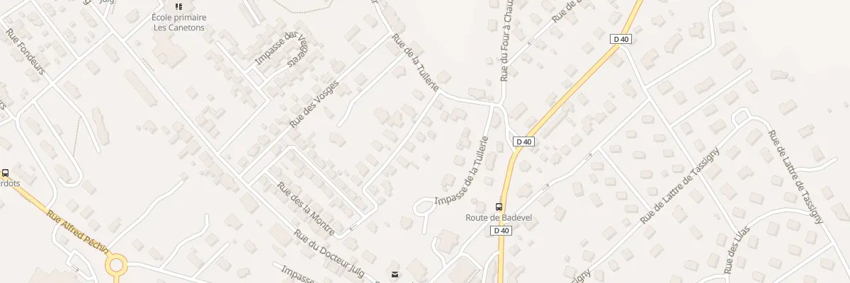 Plan du 3 Rue du Reveil Matin à Beaucourt