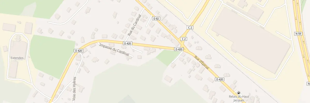 Plan du 41 Rue d’Epinal à Saint-Dié-des-Vosges