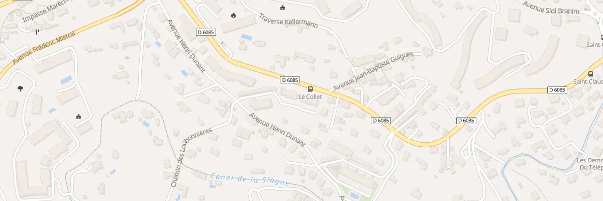 Plan du 31 Av Henri Dunant à Grasse