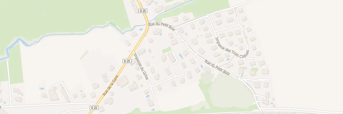 Plan du 12 Imp du Grive à Chèvremont