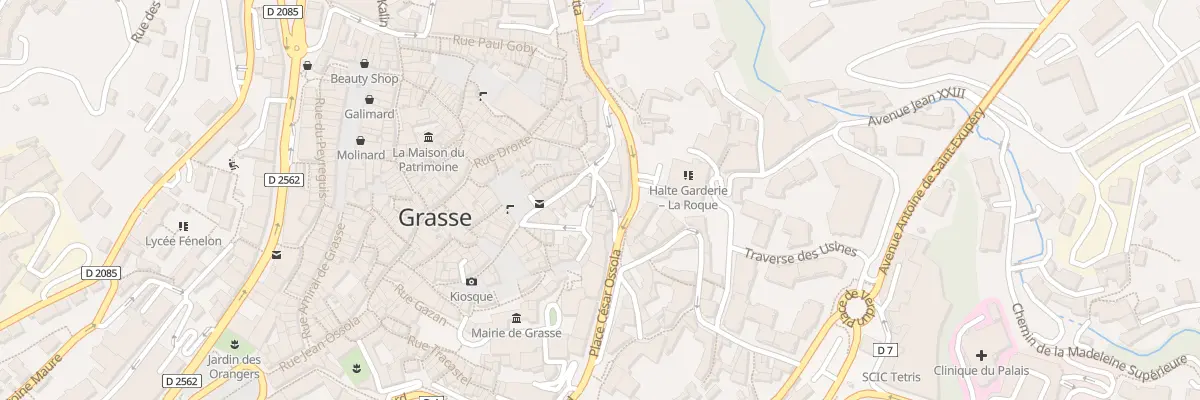 Plan du 20 Rue Sans Peur à Grasse