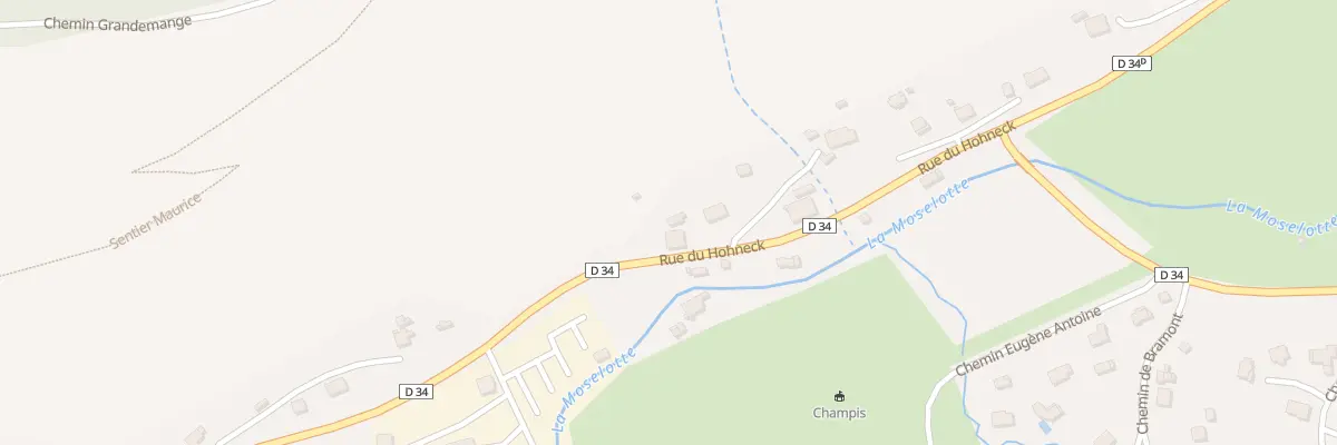 Plan du 177 Rue du Hohneck à La Bresse
