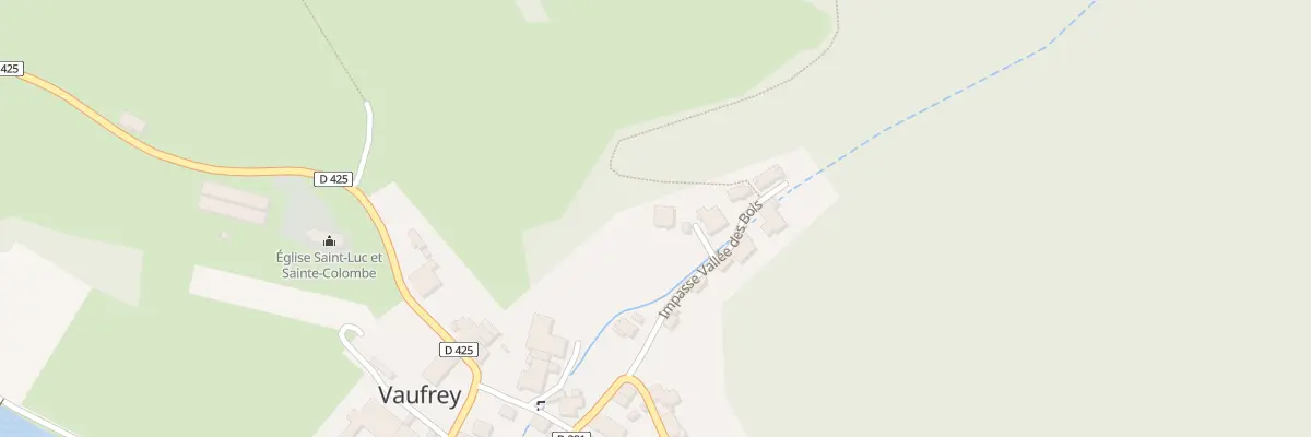Plan du 7 Imp Vallee des Bois à Vaufrey