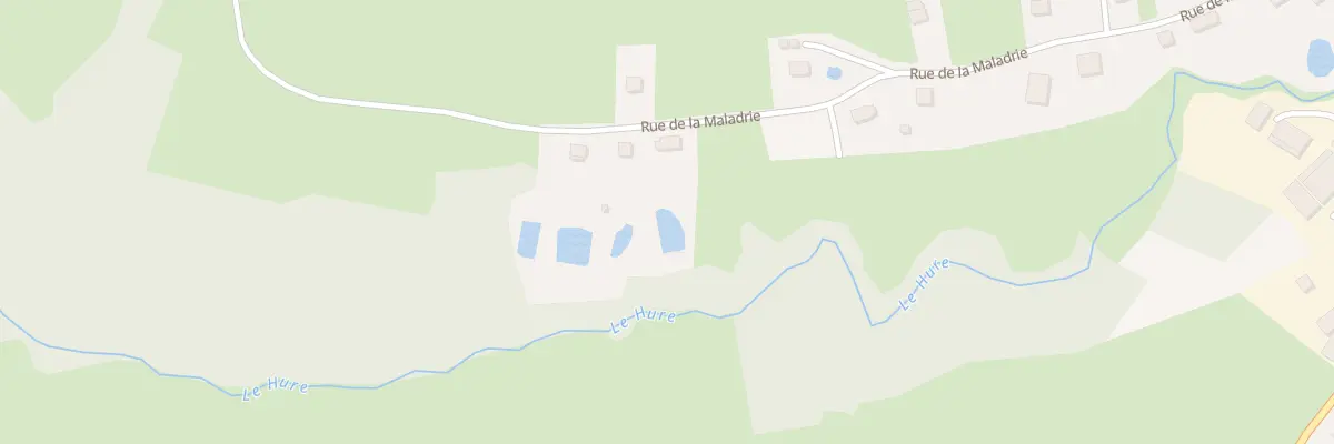 Plan du 21 Rue de la Maladrie à Hurbache