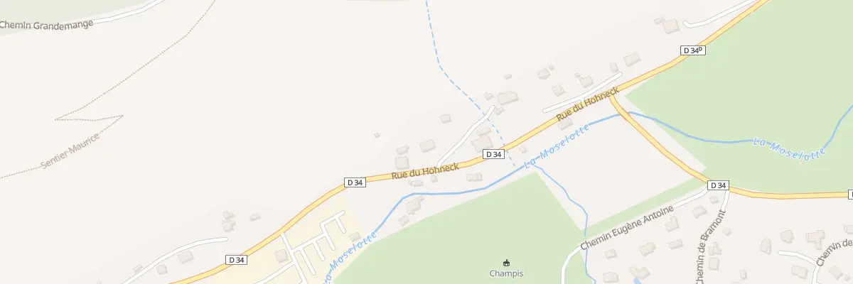 Plan du 179 Rue du Hohneck à La Bresse