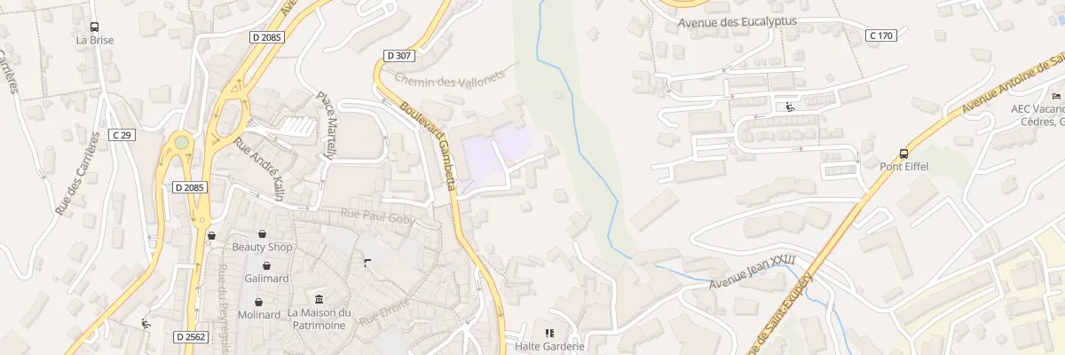 Plan du 10 Imp Gambetta à Grasse