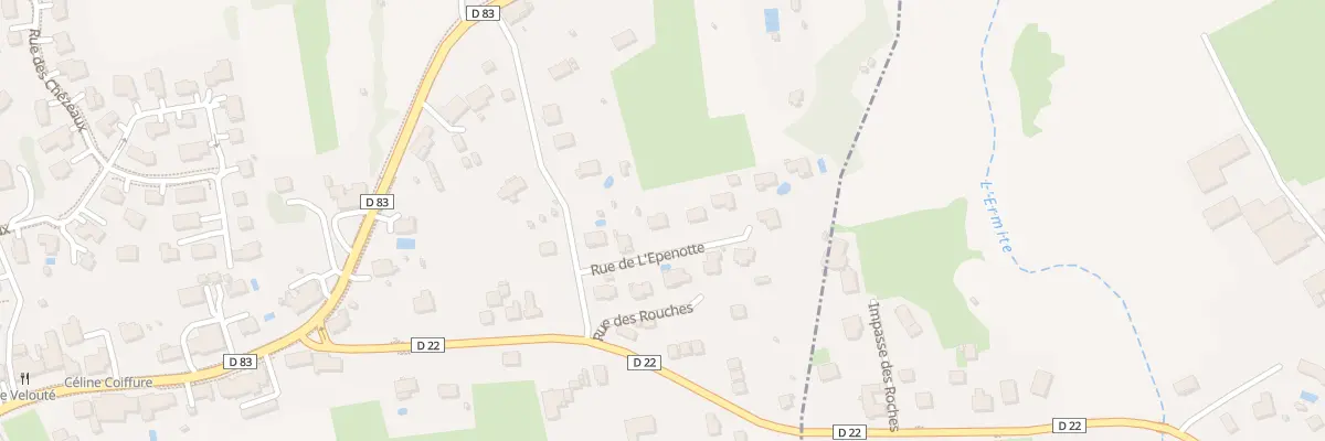 Plan du 5 Rue de l’Epenotte à Roppe