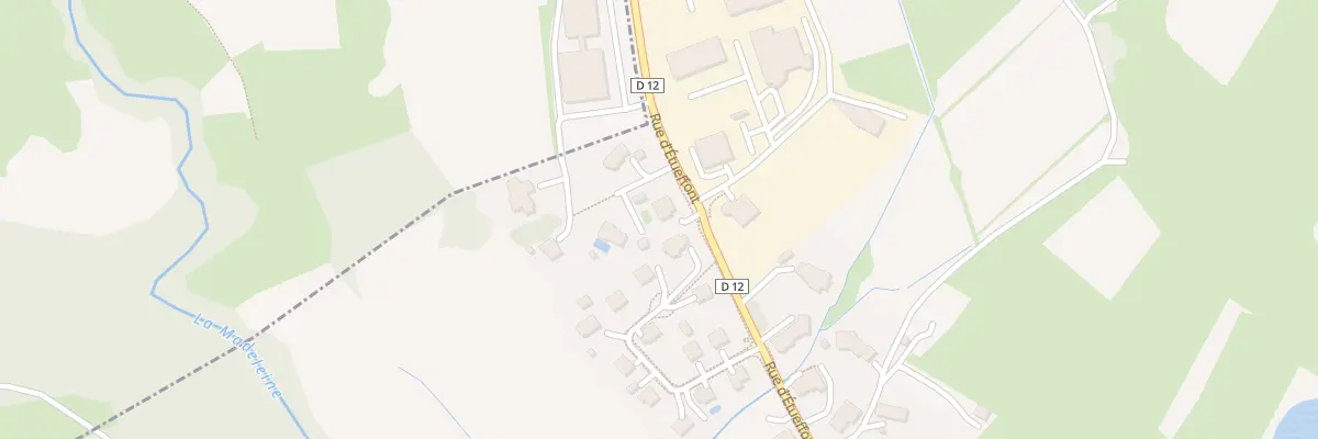 Plan du 29 Rue d’Etueffont à Anjoutey
