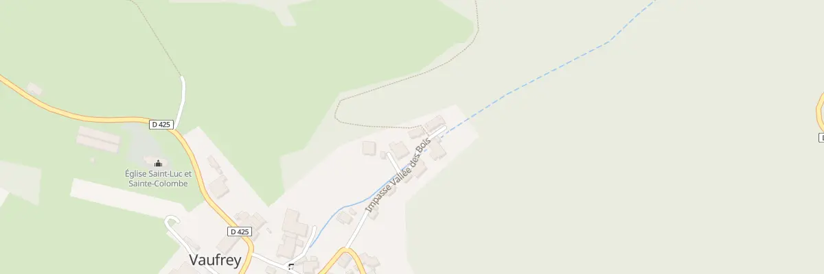 Plan du 11 Imp Vallee des Bois à Vaufrey