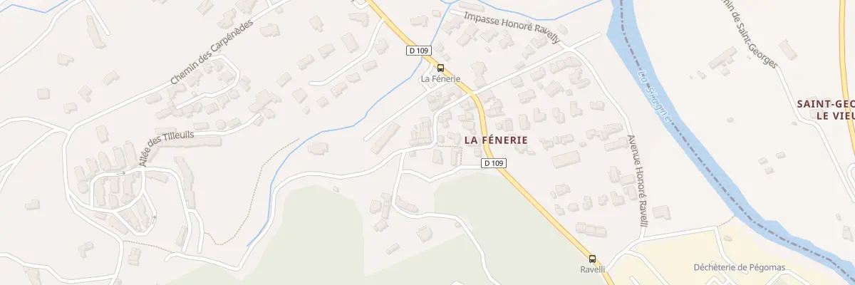 Plan du 72 Che du Salomon à Pégomas