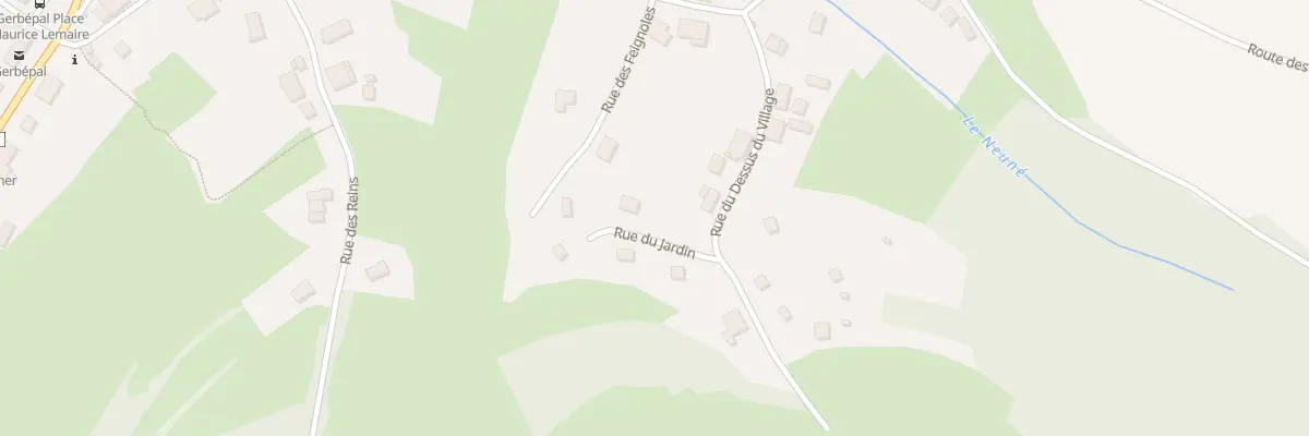 Plan du 4 Rue du Jardin à Gerbépal
