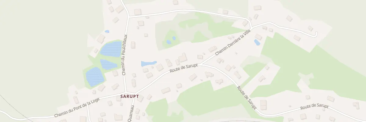Plan du 824 Rte de Sarupt à Saint-Léonard