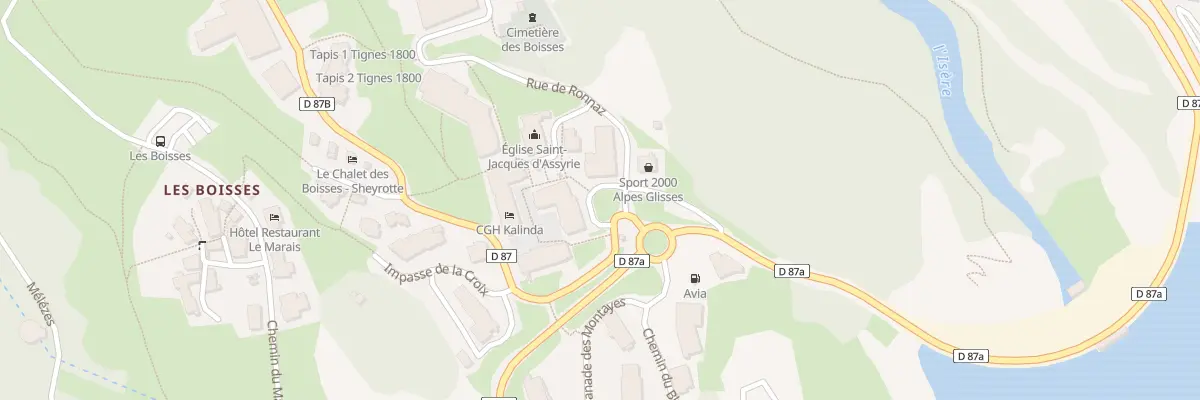 Plan du 5784C Res Kalinda à Tignes