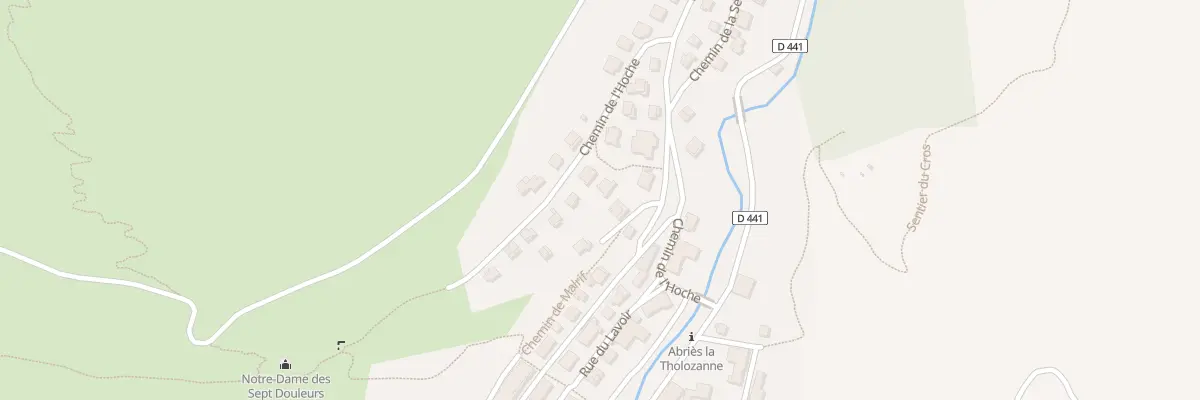Plan du 23 Rue de la Douane à Abriès-Ristolas