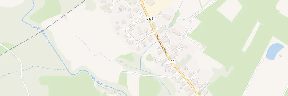 Plan du 3 Rue de la Charmotte à Anjoutey