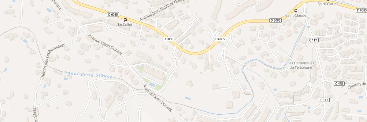Plan du 62 Av Mal de Lattre de Tassigny à Grasse