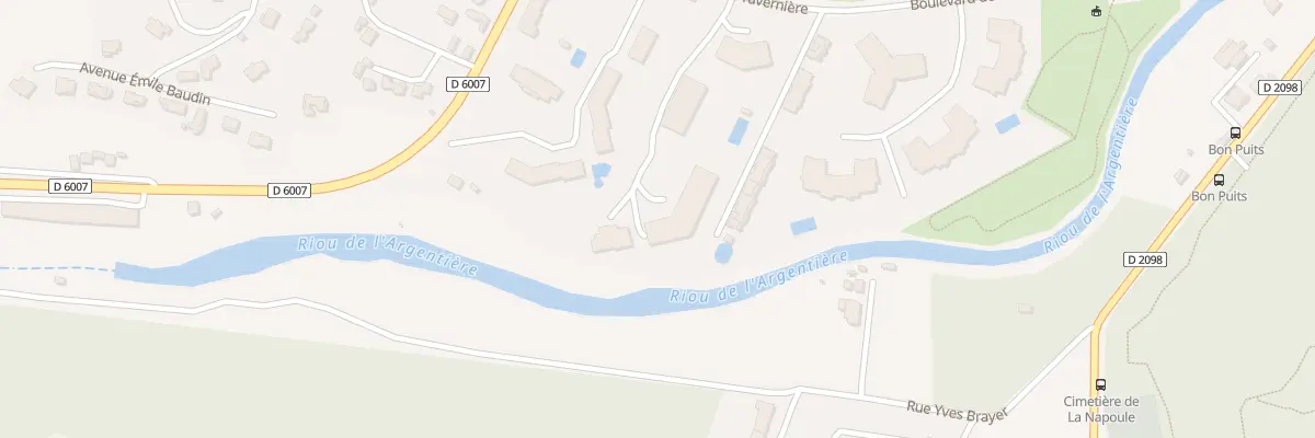 Plan du 549 Bd de la Tavernière à Mandelieu-la-Napoule