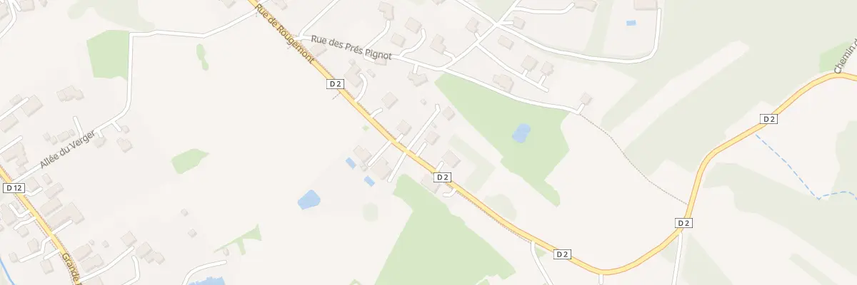Plan du 29B Rue de Rougemont à Étueffont