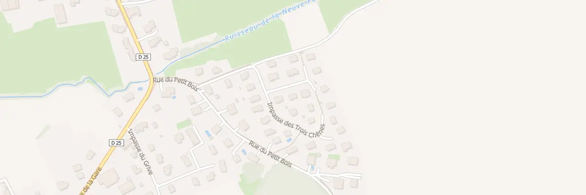 Plan du 15 Imp des trois Chênes à Chèvremont