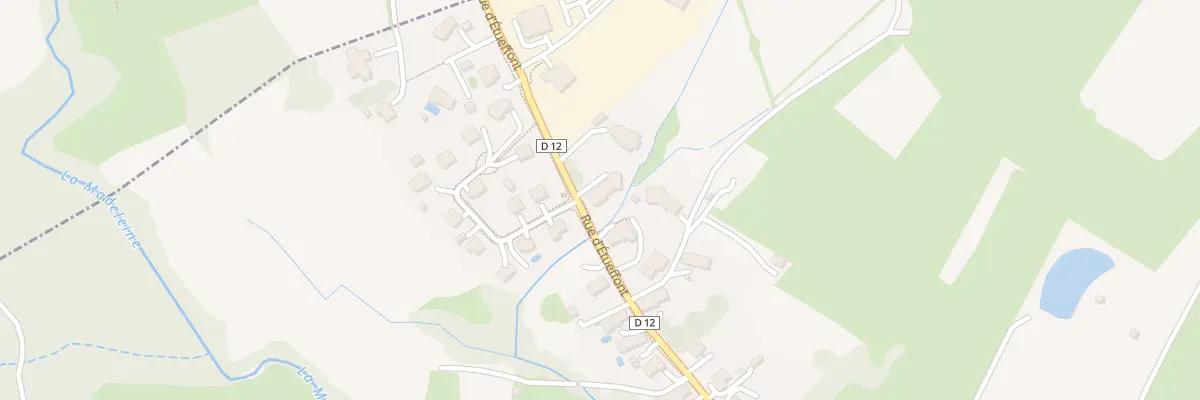 Plan du 34A Rue d’Etueffont à Anjoutey