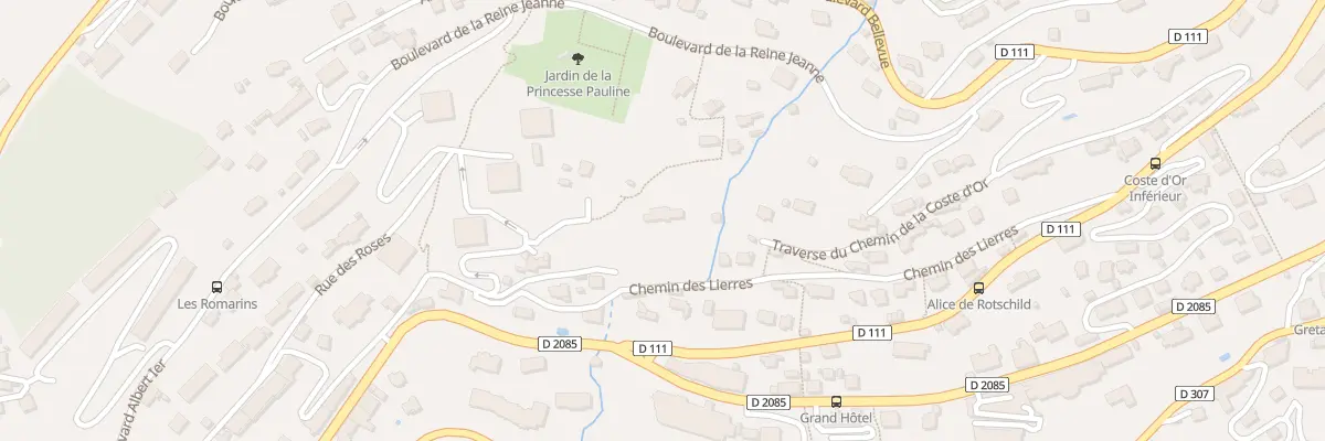 Plan du 21 Che des Lierres à Grasse