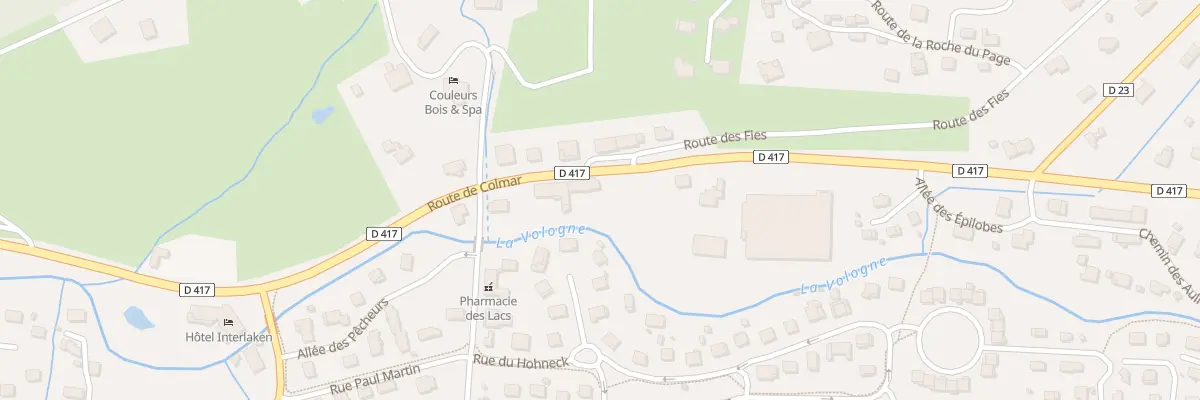 Plan du 1380 Rte de Colmar à Xonrupt-Longemer