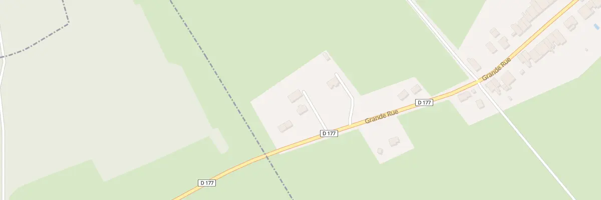Plan du 1 Grande Rue à Tanconville