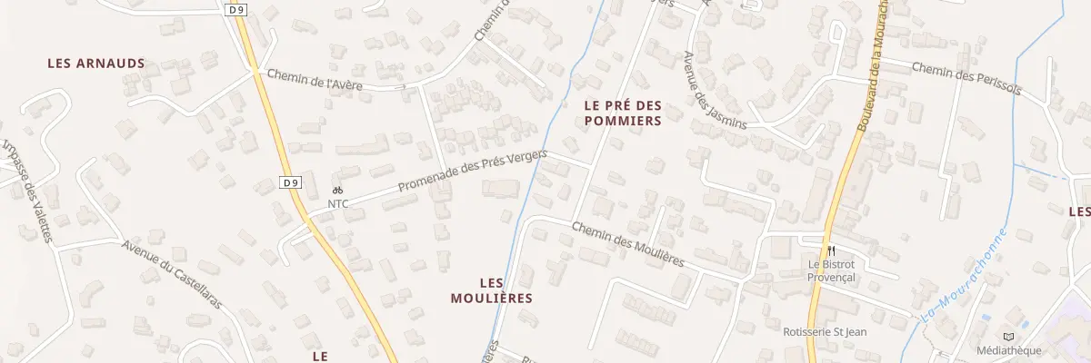 Plan du 49 Che des Martelly à Pégomas