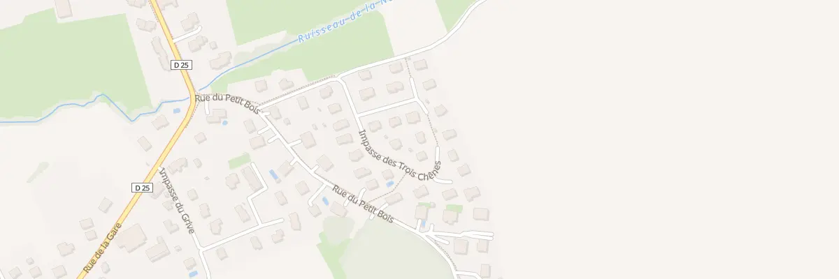 Plan du 11 Imp des trois Chênes à Chèvremont