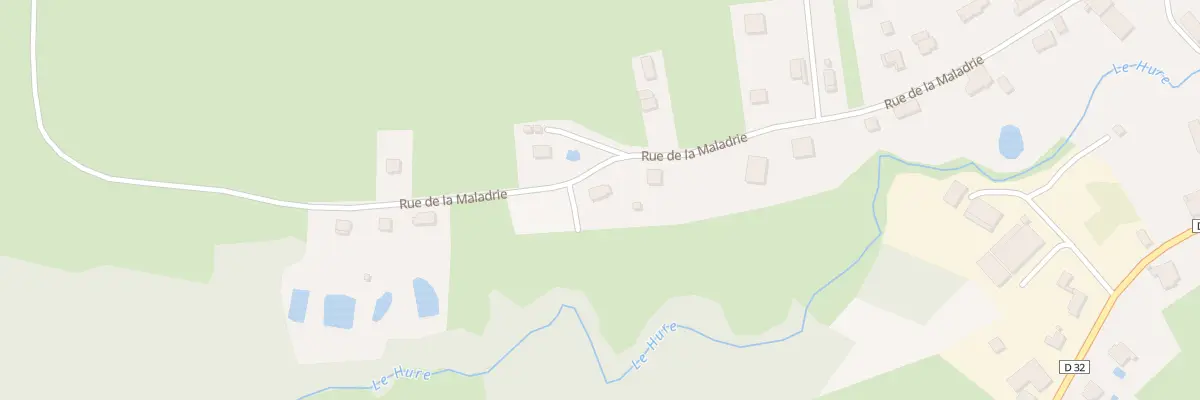 Plan du 15 Rue de la Maladrie à Hurbache