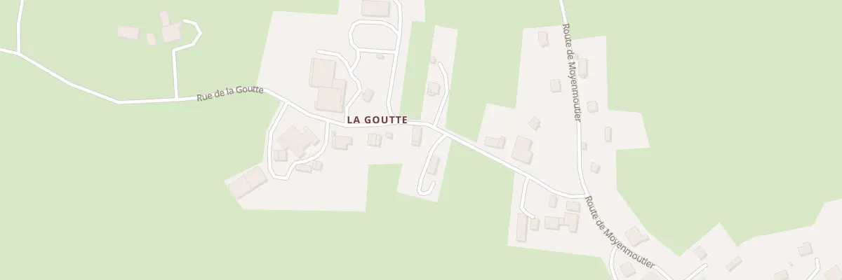 Plan du 7 Rue de la Goutte à Hurbache